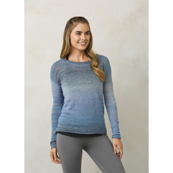 Prana Sweaters - Prana Nightingale Open Back Sweater Size Small